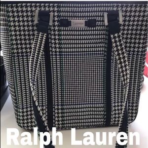 Ralph Lauren | Houndstooth Plaid Purse